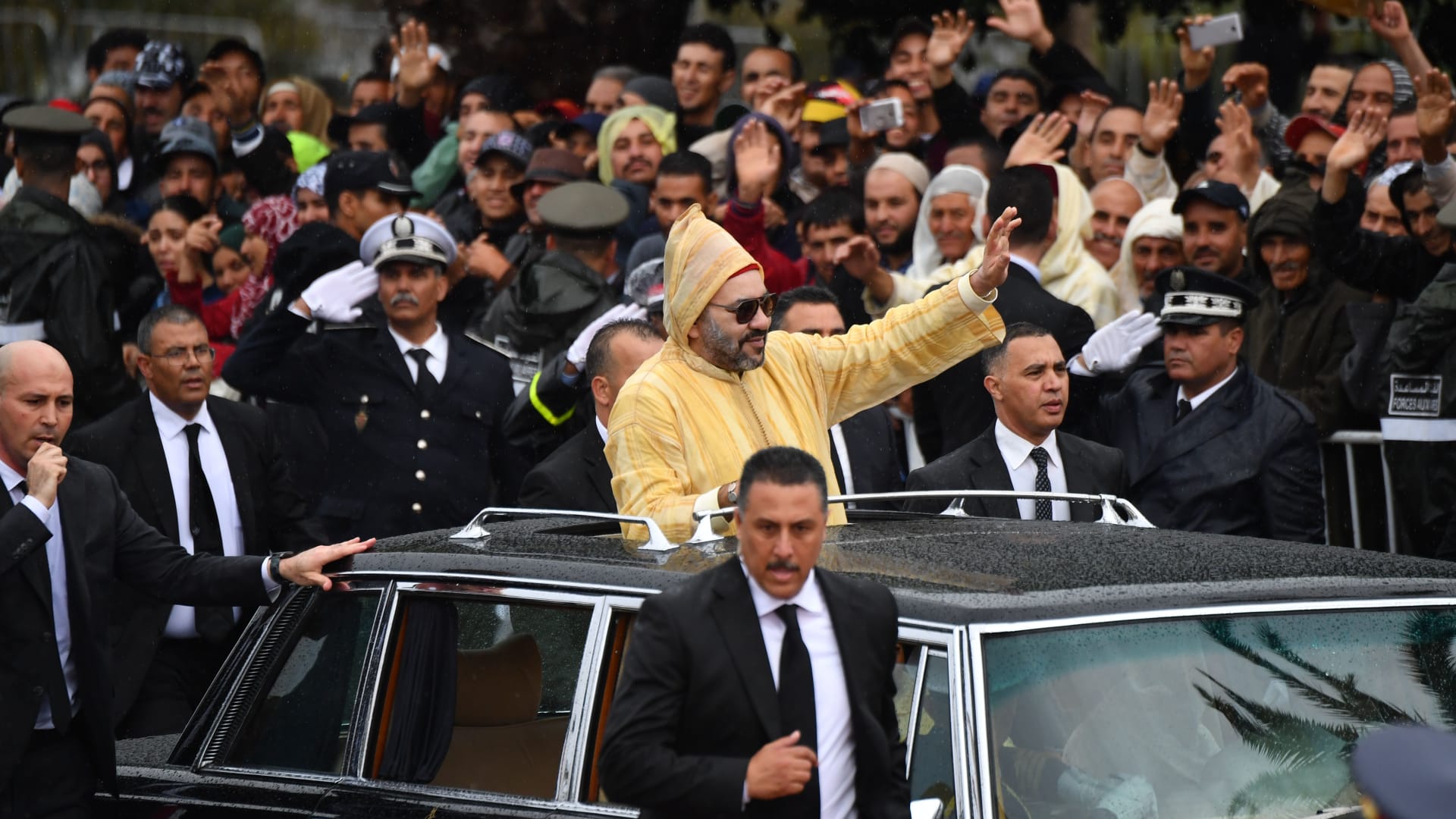 العاهل المغربي الملك محمد السادس 