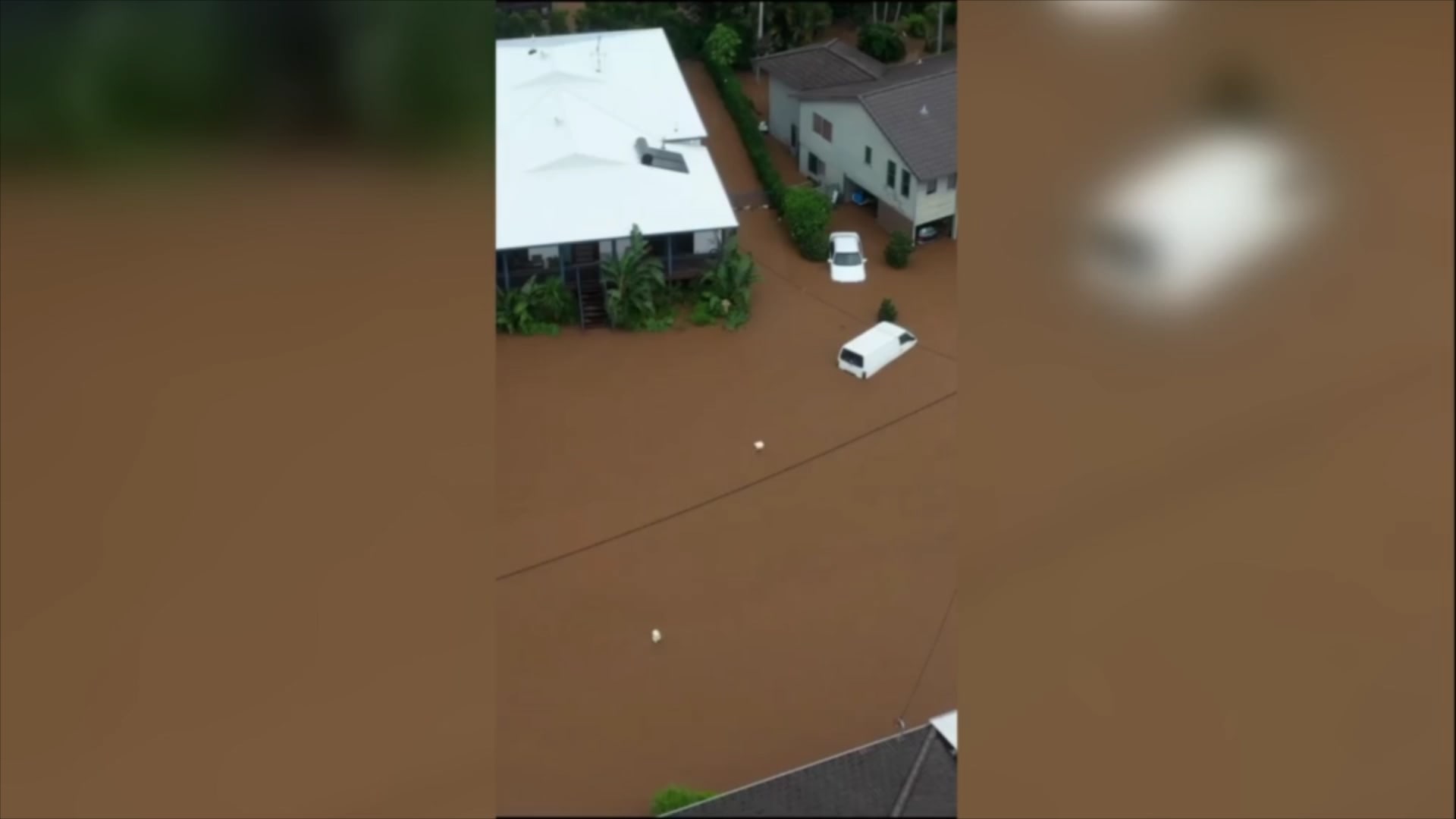 بالفيديو.. لحظة غرق منطقة أسترالية بسبب فيضان