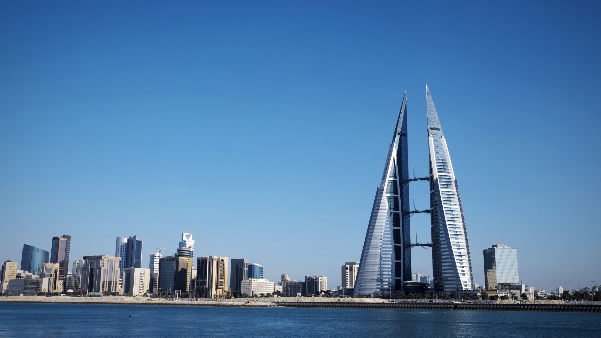 صورة أرشيفية عامة من العاصمة البحرينية المنامة