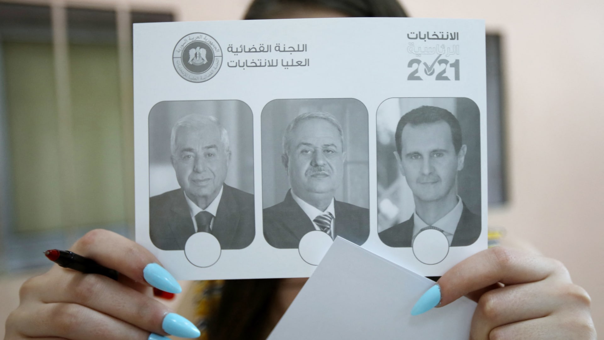 المرشحين بالانتخابات السورية 