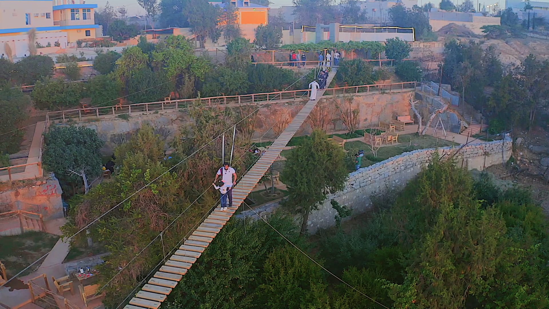 حديقه الجسر النباتيه في بلجرشي