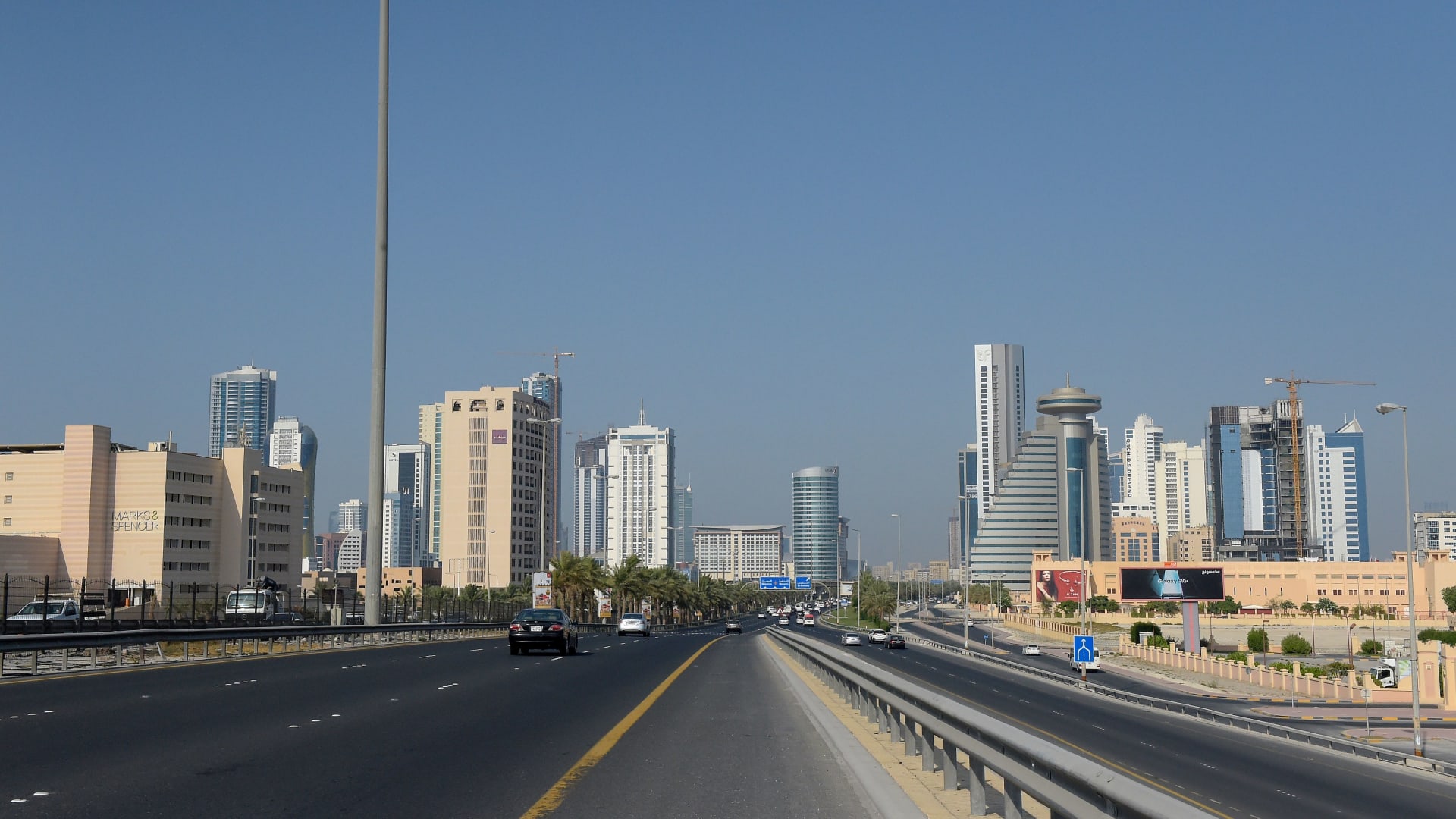 صورة ارشيفية عامة من العاصمة البحرينية، المنامة