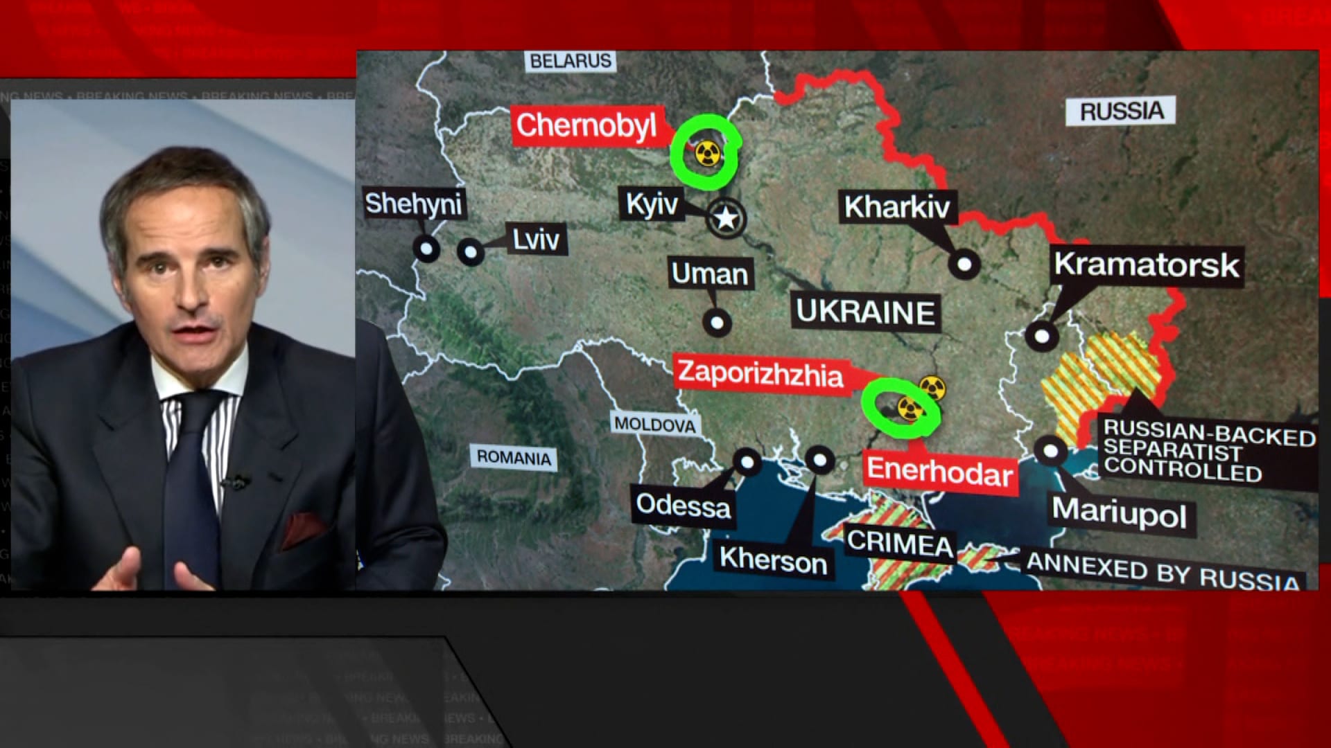 الوكالة الدولية للطاقة الذرية تحذر من "حالة غير مسبوقة" بأوكرانيا.. ما هي؟