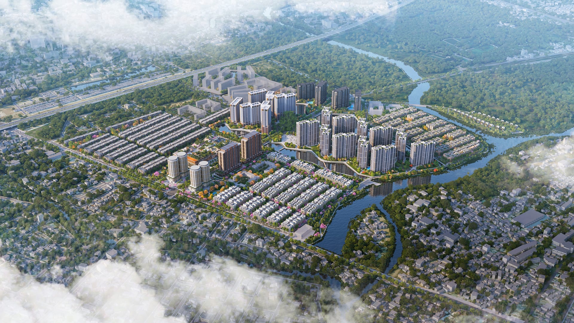 "مدينة داخل مدينة" في فيتنام..  مشروع معماري يوازن بين التنوع البيولوجي ورفاهية الإنسان