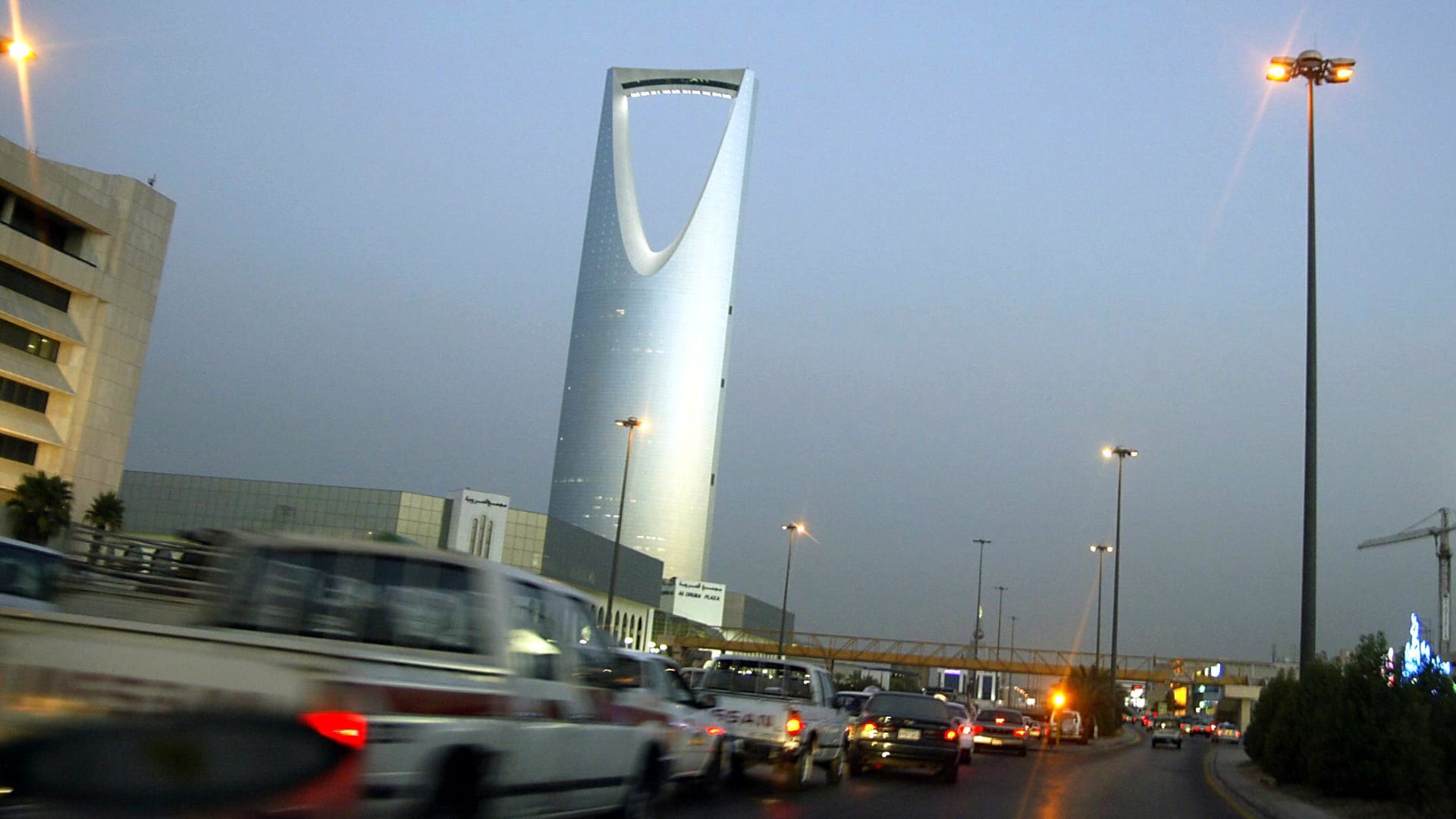 منطر عام تعبيري من العاصمة السعودية، الرياض 