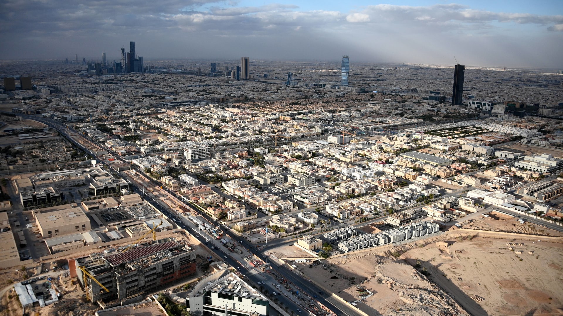 صورة ارشيفية عامة من العاصمة السعودية الرياض 