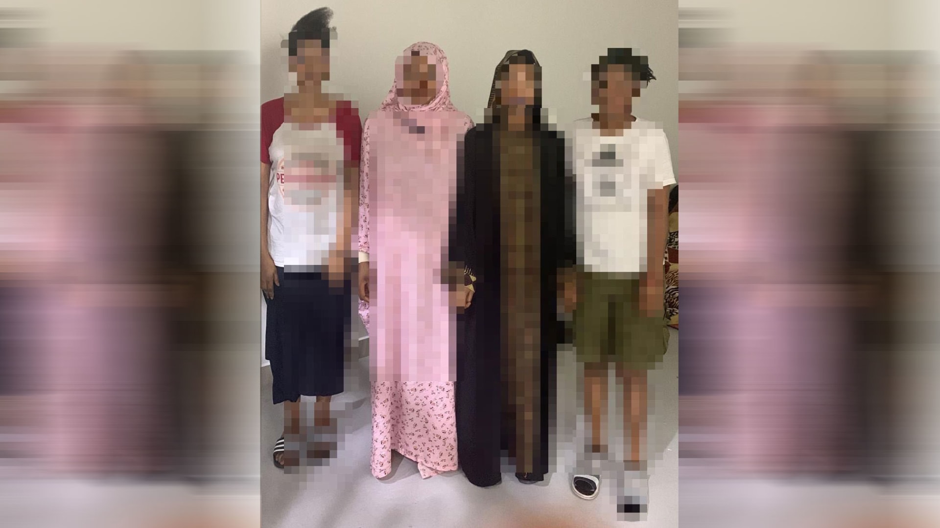 إحدى الصور التي نشرتها الداخلية الكويتية 