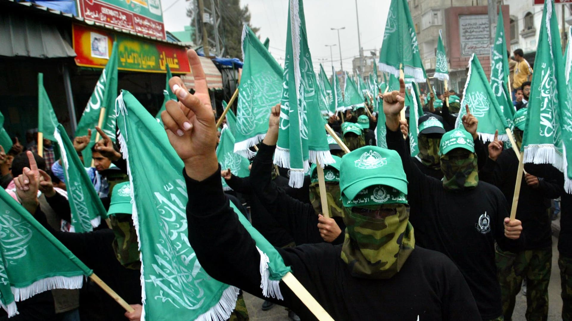 صورة ارشيفية لمولين لحركة حماس
