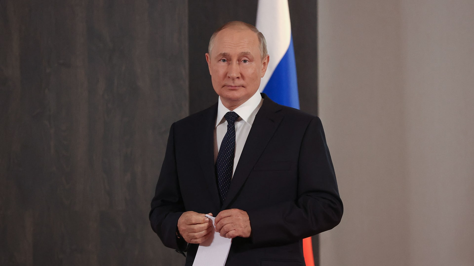 الرئيس الروسي، فلاديمير بوتين 