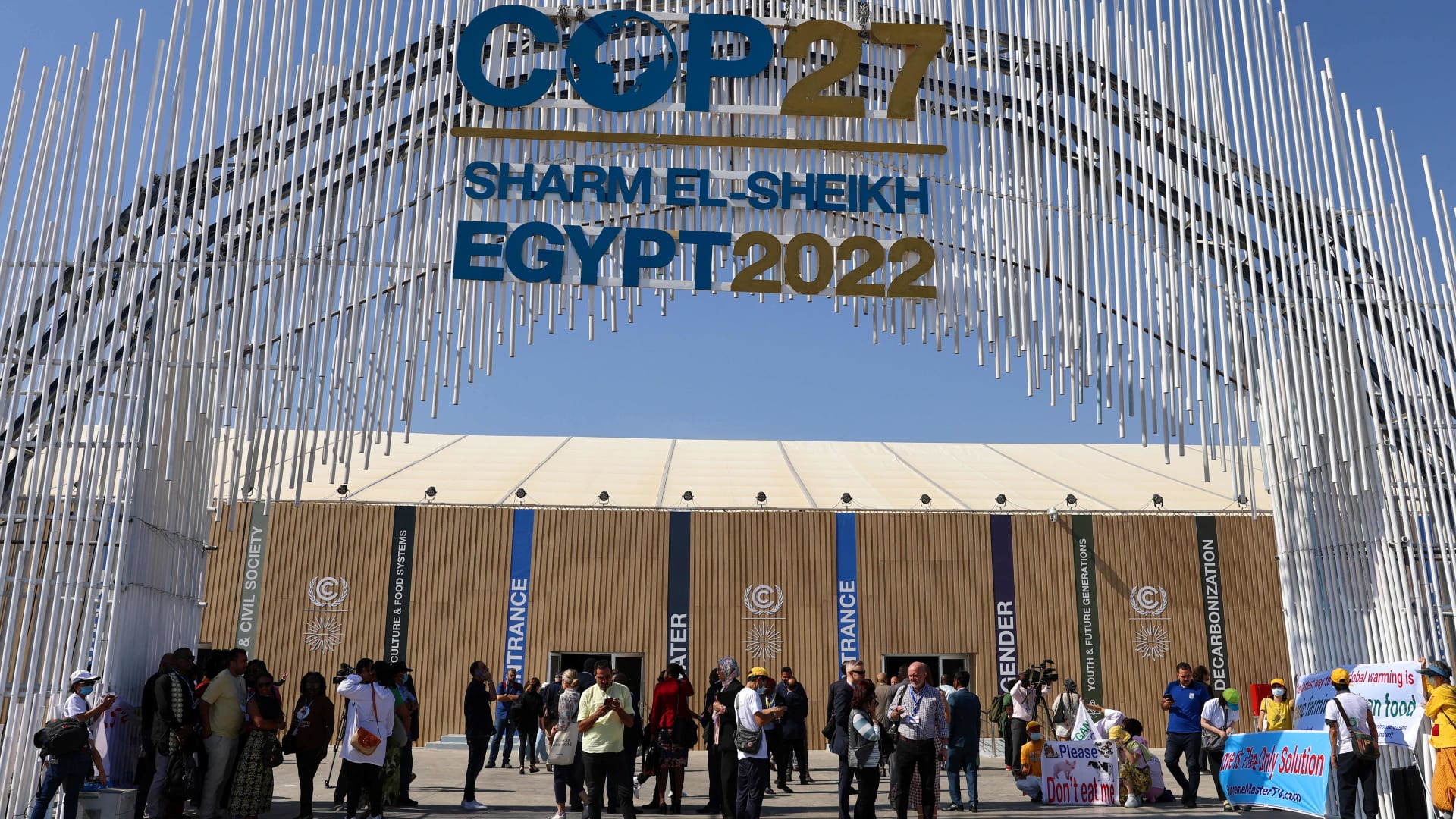 انطلاق قمة المناخ COP 2022