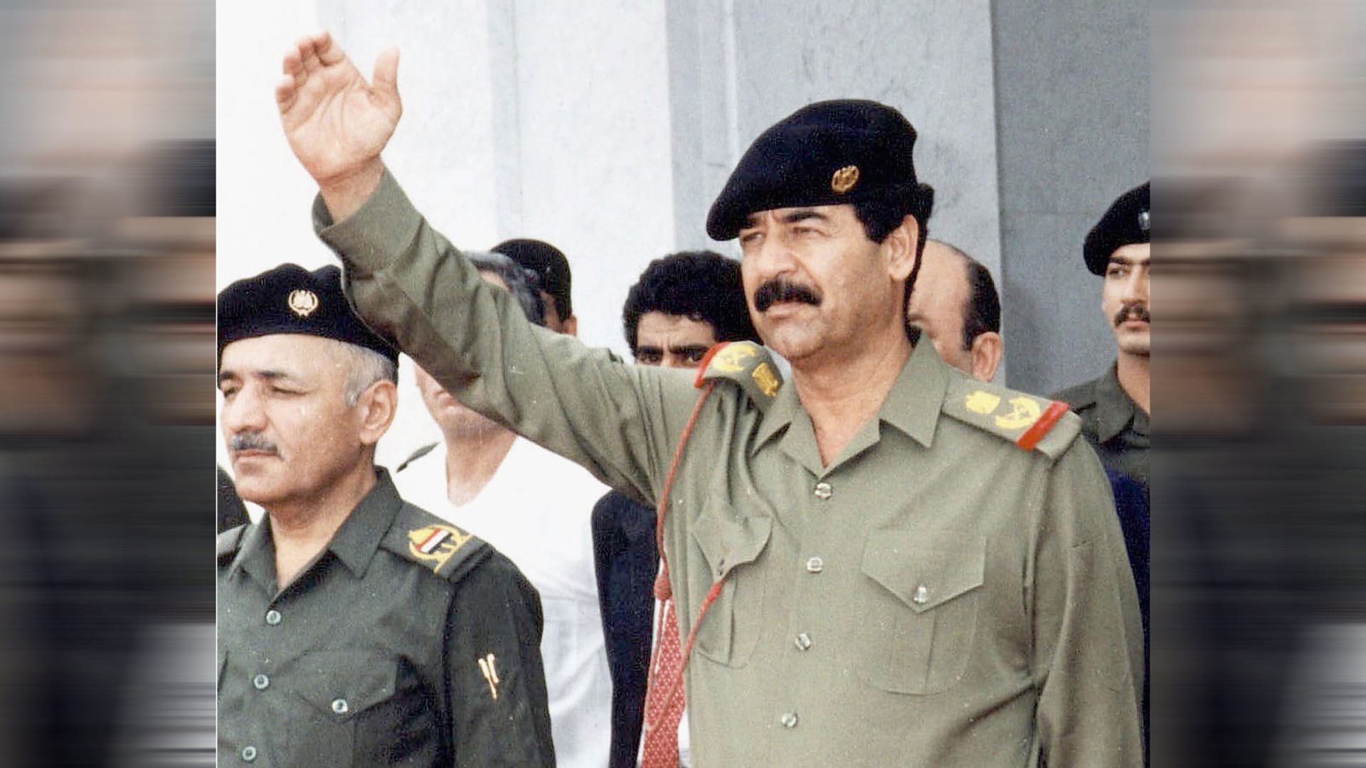 صدام حسين بصورة أرشيفية 