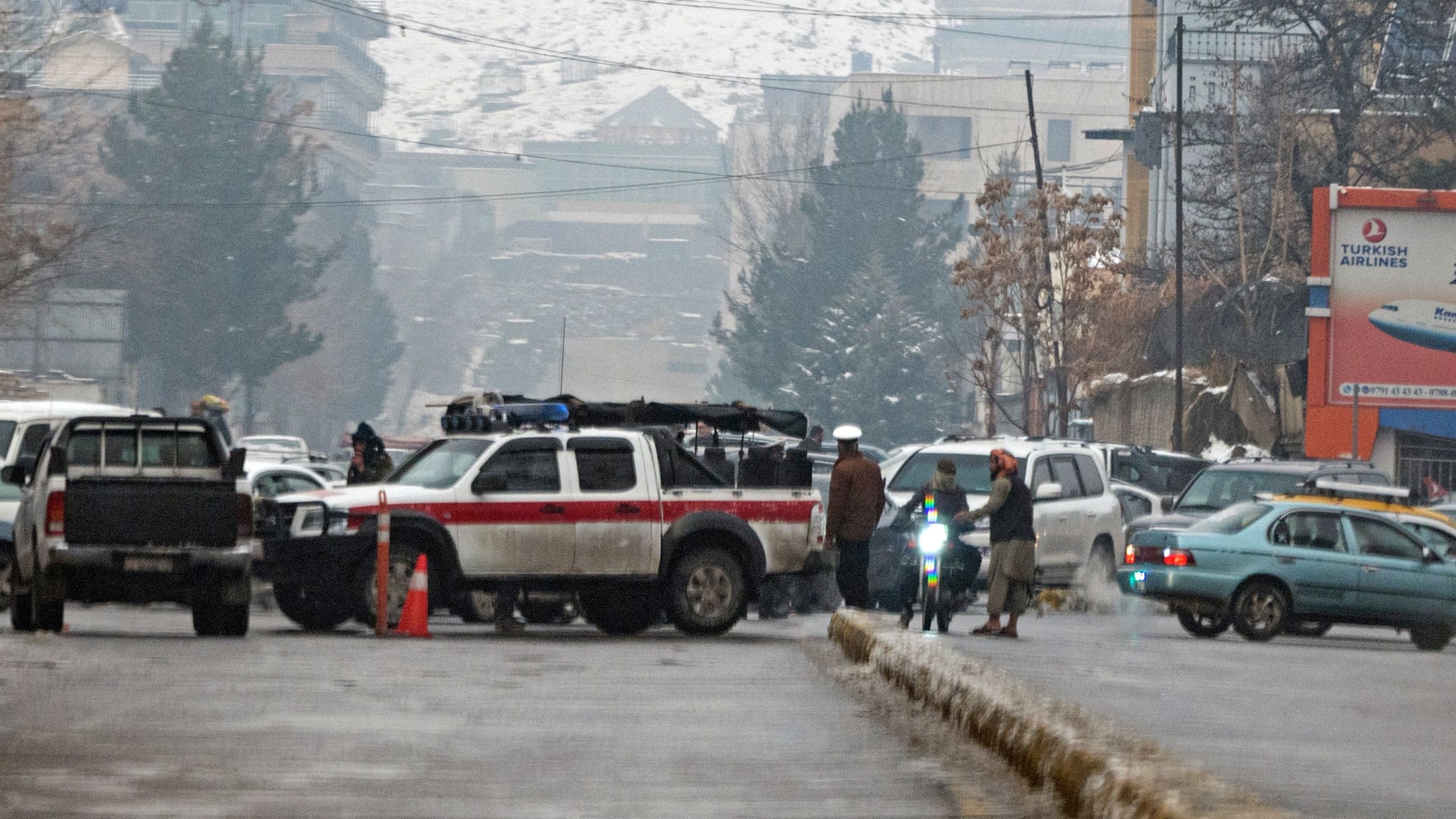 ضحايا بانفجار قوي قرب وزارة الخارجية الأفغانية