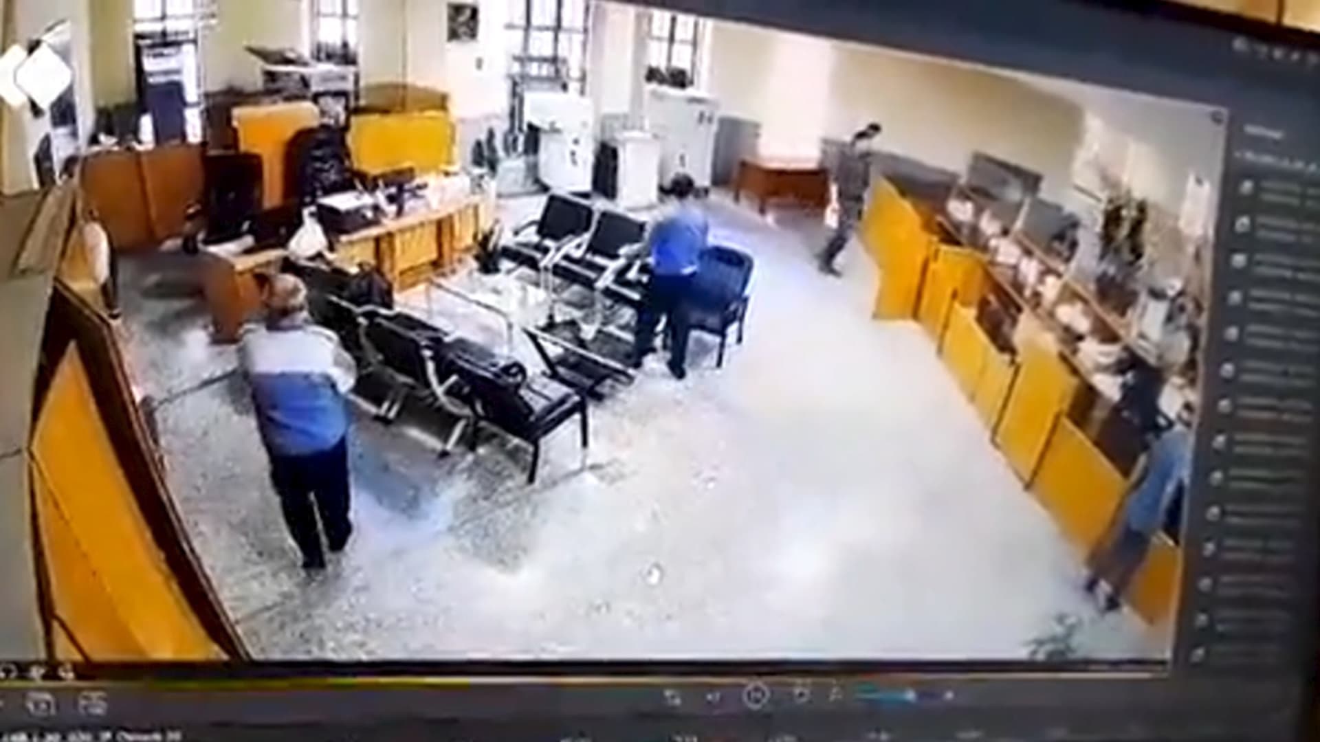 فيديو لكاميرا مراقبة يُظهر لحظات إطلاق النار على رجل الدين الإيراني عباس سليماني