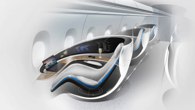 كيف ستبدو مقصورة الطائرة لدرجة رجال الأعمال بحلول عام 2025؟