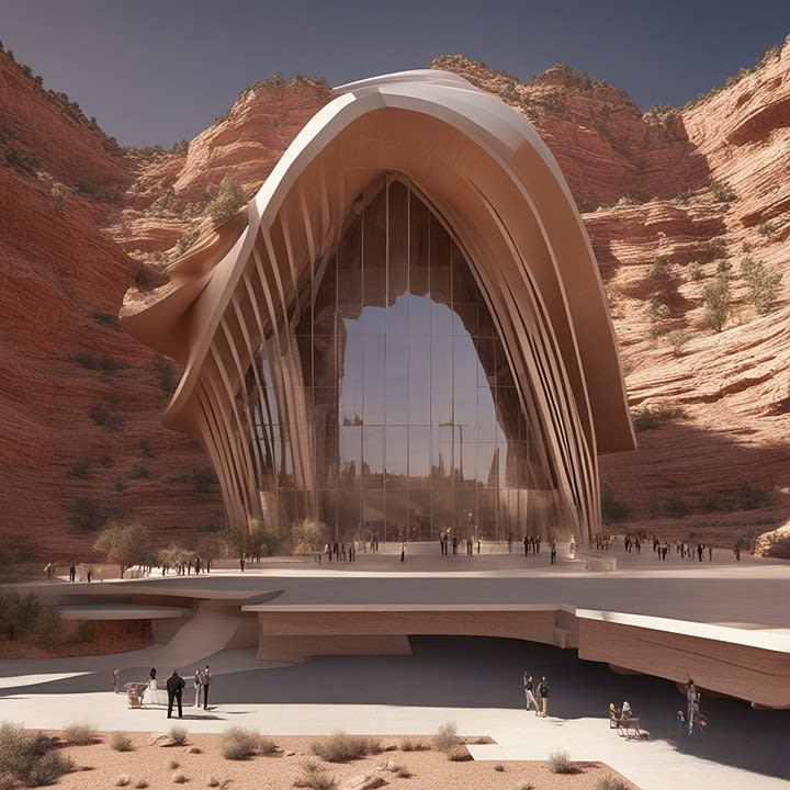 مستقبل السعودية..فنانة تتخيل بصور الذكاء الاصطناعي شكل المملكة