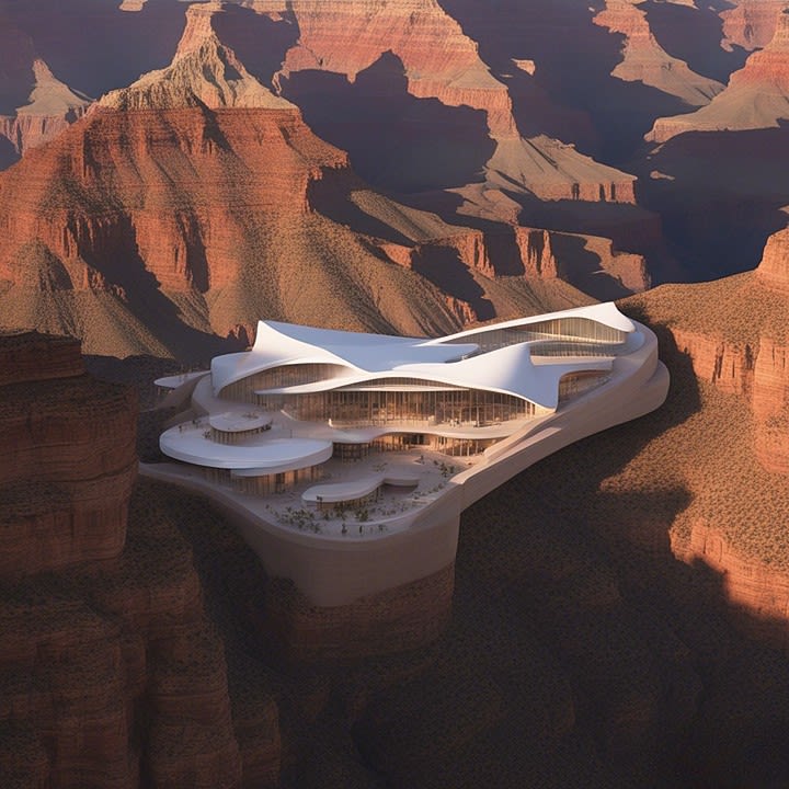 مستقبل السعودية..فنانة تتخيل بصور الذكاء الاصطناعي شكل المملكة