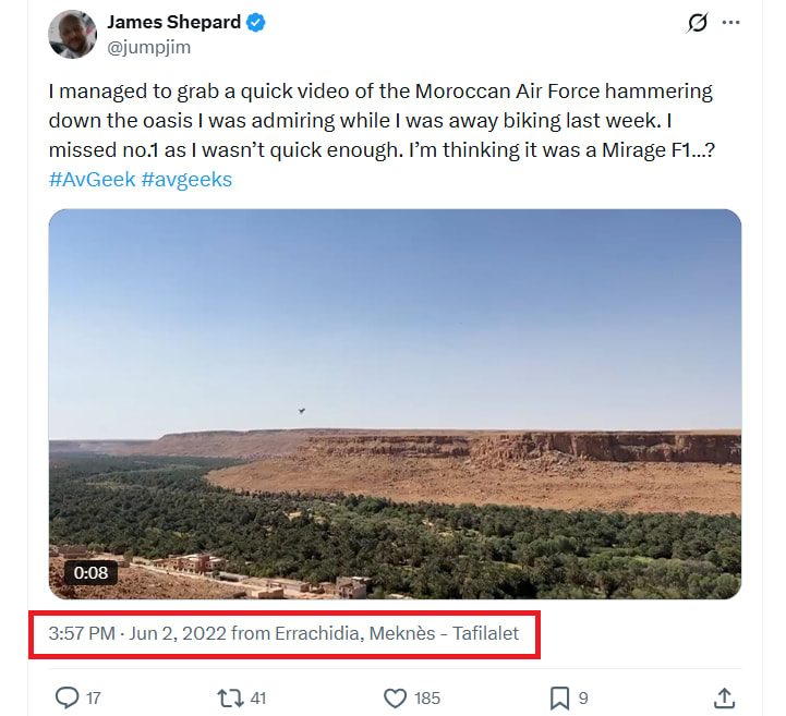 فيديو متداول لـ طلعات مقاتلات مغربية على الحدود مع الجزائر .. ما حقيقته؟