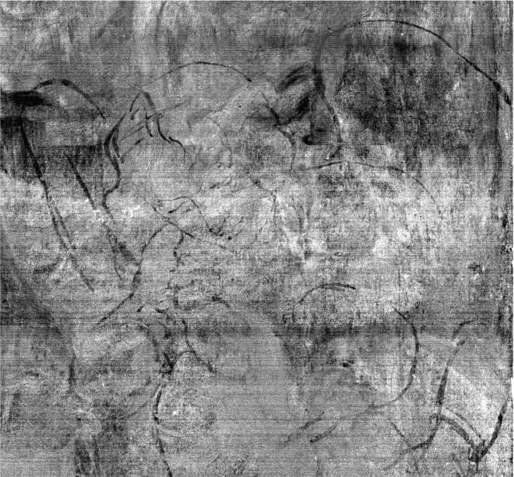 بعد مرور 500 عام.. اكتشاف رسم تخطيطي مخبأ داخل لوحة دا فينشي "عذراء الصخور"