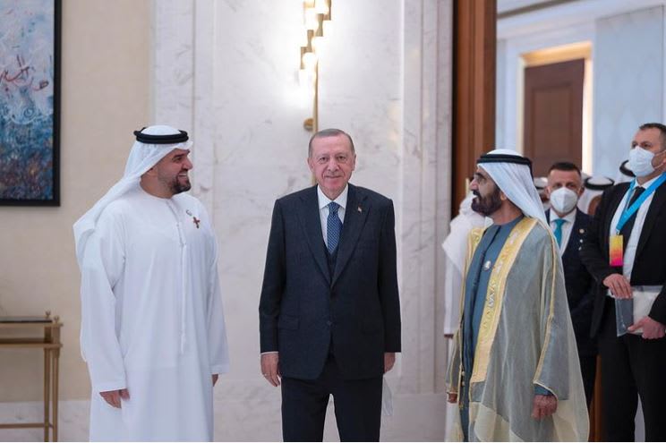 أردوغان في الإمارات