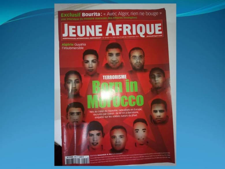 الرباط ترّد على غلاف "الإرهاب وُلد في المغرب": عمل مستفز وغير مقبول الرباط ترّد على غلاف "الإرهاب وُلد في المغرب": عمل مستفز وغير مقبول