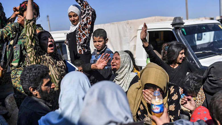 التحالف الدولي: إجلاء مدنيين من الرقة بموجب تسوية لم نشارك فيها