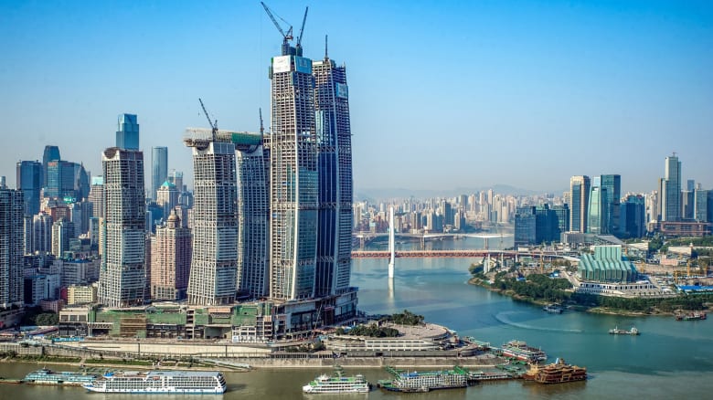 "ناطحة سحاب أفقية".. أعجوبة معمارية جديدة في الصين "ناطحة سحاب أفقية".. أعجوبة معمارية جديدة في الصين