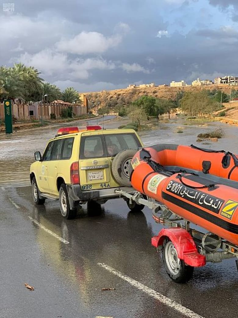 صور وفيديو لسيول العاصمة السعودية والدفاع المدني يوجّه صور وفيديو لسيول العاصمة السعودية والدفاع المدني يوجّه