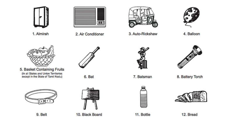 من مكنسة إلى معجون أسنان تعرف إلى الرموز الغريبة التي تختارها الأحزاب في الهند Cnn Arabic