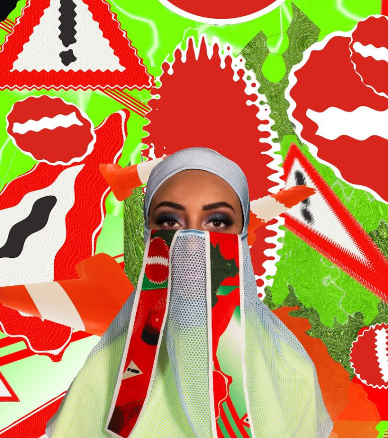 بتصاميم "جريئة".. فنانة تعطي لمحة عن "حجاب المستقبل" بتصاميم "جريئة".. فنانة تعطي لمحة عن "حجاب المستقبل"