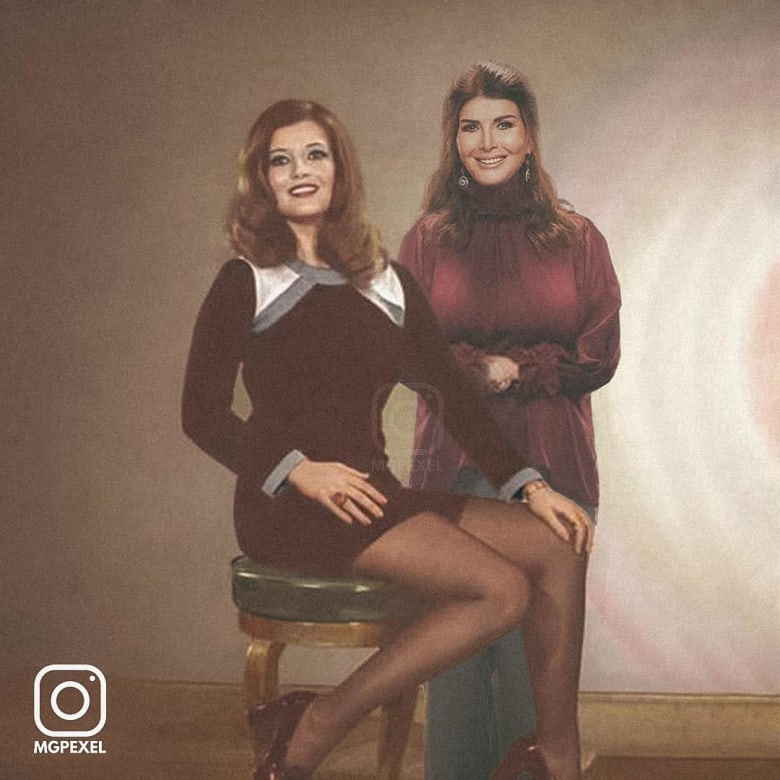 عادل إمام وشريهان في صورٍ تجمعهم بأنفسهم في مرحلة البدايات عادل إمام وشريهان في صورٍ تجمعهم بأنفسهم في مرحلة البدايات