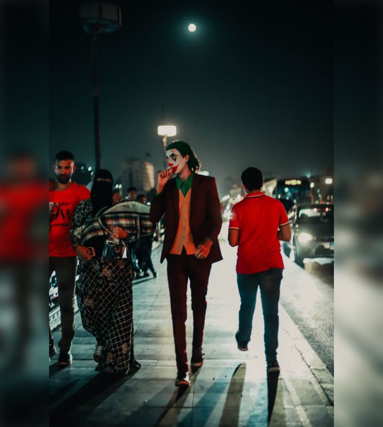 الجوكر في مصر.. ملصقات غرافيكية وصور تجسد تجربة الجوكر بالشوارع المصرية الجوكر في مصر.. ملصقات غرافيكية وصور تجسد تجربة الجوكر بالشوارع المصرية