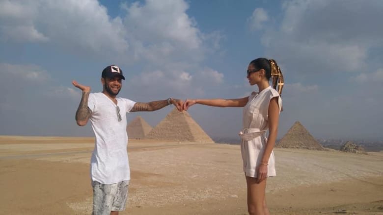 دانييل ألفيس في مصر دانييل ألفيس في مصر