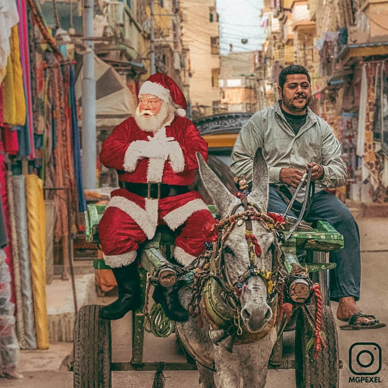 بابا نويل في مصر بابا نويل في مصر