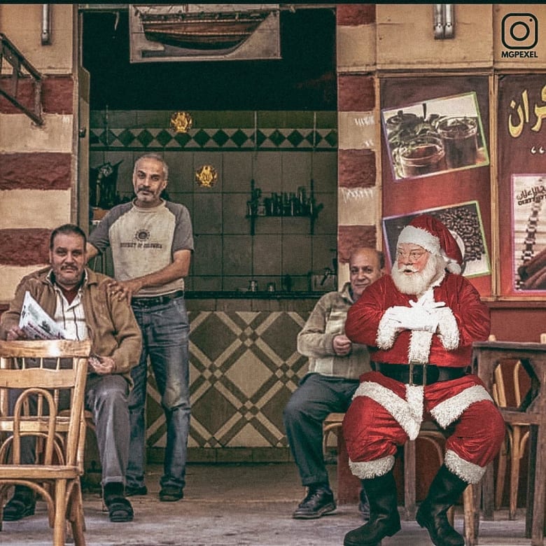 بابا نويل في مصر بابا نويل في مصر