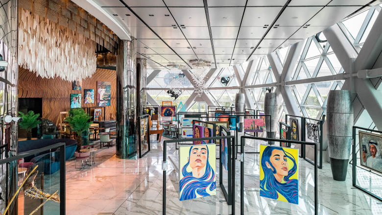 The Andaz puts Emirati art center stage The Andaz puts Emirati art center stage