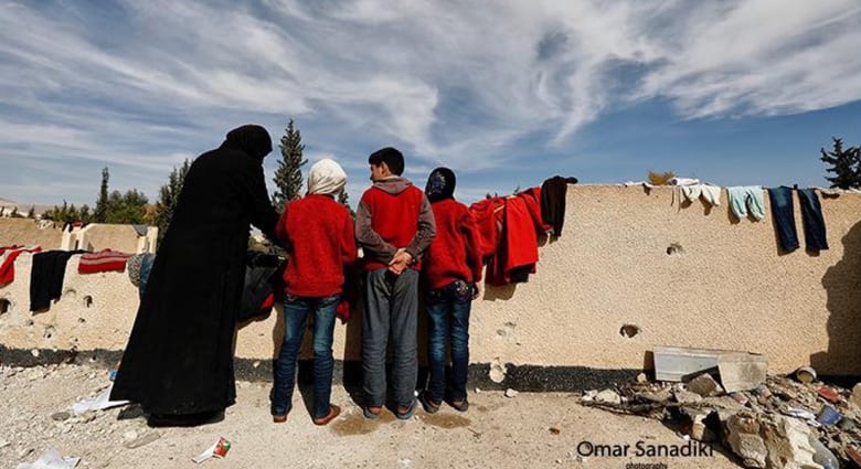 صورة من معرض المصور الصحافي السوري عمر صناديقي صورة من معرض المصور الصحافي السوري عمر صناديقي