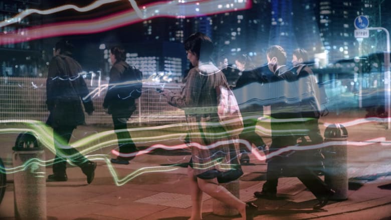 سائق سيارة أجرة يتلقط صورا حالمة للحياة في اليابان خلال مناوبته Cnn Arabic