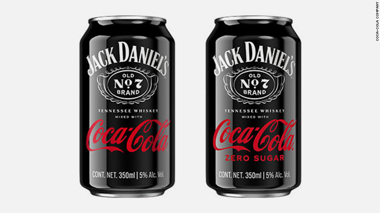 كوكاكولا تقدم مشروبًا جديدًا يجمع بين "الكولا" وويسكي "جاك دانيلز"