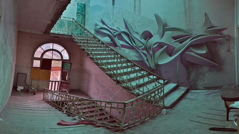 ليست أجساماً ملموسة.. بل لوحات تلاعب فنانونها بأبعادها لتبدو حقيقية ليست أجساماً ملموسة.. بل لوحات تلاعب فنانونها بأبعادها لتبدو حقيقية