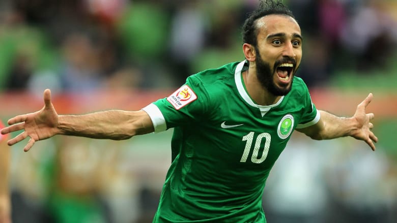 محمد السهلاوي يعبر عن فرحته بالهدف الذي سجله في مرمى كوريا الشمالية محمد السهلاوي يعبر عن فرحته بالهدف الذي سجله في مرمى كوريا الشمالية