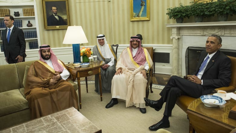 بالصور.. استقبال أوباما لمحمد بن نايف ومحمد بن سلمان على رأس وفد سعودي بكامب ديفيد بالصور.. استقبال أوباما لمحمد بن نايف ومحمد بن سلمان على رأس وفد سعودي بكامب ديفيد