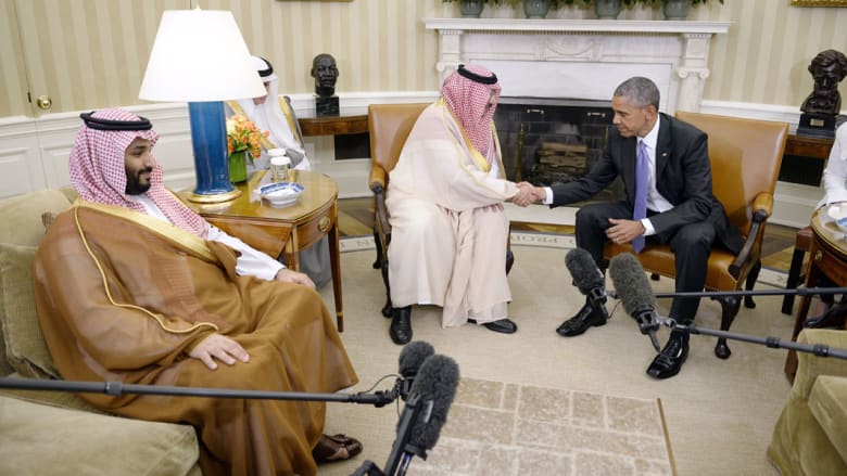 بالصور.. استقبال أوباما لمحمد بن نايف ومحمد بن سلمان على رأس وفد سعودي بكامب ديفيد بالصور.. استقبال أوباما لمحمد بن نايف ومحمد بن سلمان على رأس وفد سعودي بكامب ديفيد