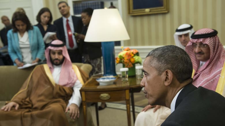 بالصور.. استقبال أوباما لمحمد بن نايف ومحمد بن سلمان على رأس وفد سعودي بكامب ديفيد بالصور.. استقبال أوباما لمحمد بن نايف ومحمد بن سلمان على رأس وفد سعودي بكامب ديفيد