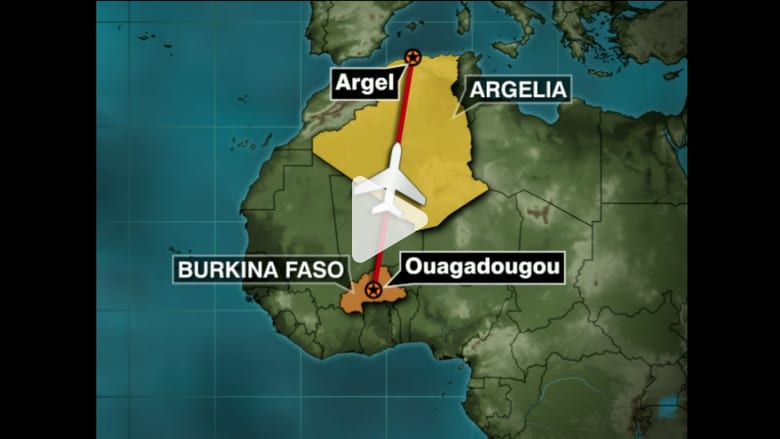 خريطة مسار الرحلة الجزائرية المفقودة وموقع الحطام خريطة مسار الرحلة الجزائرية المفقودة وموقع الحطام