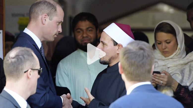 الأمير ويليام في مسجد النور: الإرهابي فشل في زرع الانقسام الأمير ويليام في مسجد النور: الإرهابي فشل في زرع الانقسام
