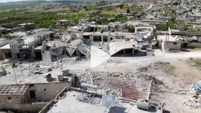 بعد أنباء عن غارات بإدلب.. شاهد من الجو الدمار الذي لحق بها بعد أنباء عن غارات بإدلب.. شاهد من الجو الدمار الذي لحق بها
