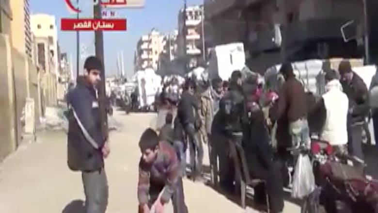 نزوح جماعي لسكان حلب تحت وطأة البراميل المتفجرة