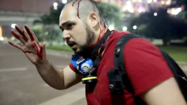 حصري.. عندما يتحول الاحتجاج على مونديال البرازيل إلى عنف