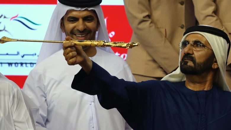 الشيخ محمد بن راشد يفوز بأغلى سباق للخيول بالعالم الشيخ محمد بن راشد يفوز بأغلى سباق للخيول بالعالم