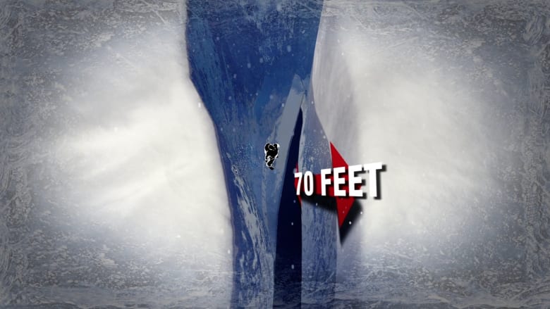 قصة نجاة مذهلة.. رجل ينجو بأعجوبة بعد سقوطه في حفرة جليدية عمقها 21 متراً